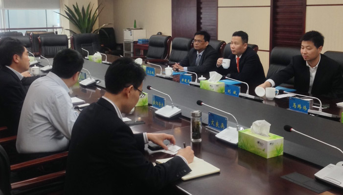 中金国泰集团总裁郑建龙赴重庆考察